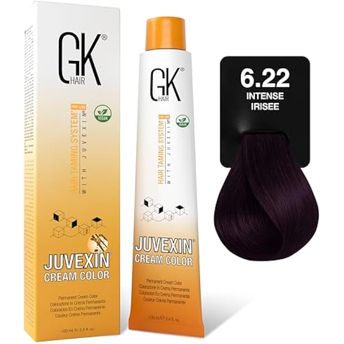 GK Hair Gkhair color - 6.22 intense irisee - Image 1